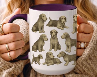 Irish Wolfhound Mug, Dog Mugs 11oz 15oz, Irish Wolfhound Mom, Irish Wolfhound Gifts, Wolfhound Cup, Dog Owner Coffee Mug, Wolfhound Dad