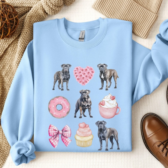 Cane Corso Sweatshirt Cane Corso Valentine's Day Gift Cane Corso