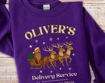 Personalized Golden Retriever Christmas Sweatshirt Custom Golden Retriever Sweater Christmas Dog Shirt Personalized Dog Gifts Retriever Mom