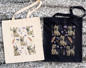 Rats Tote Bag Rat Lover Cotton Canvas Tote Bag Rats Print Carry