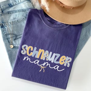 コンフォートカラーズ シュナウザーシャツ シュナウザーママ シュナウザーママ シュナウザーTシャツ シュナウザーTシャツ シュナウザーギフト 犬ママシャツ シュナウザーTシャツ