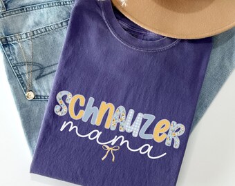 Chemise schnauzer couleurs confort schnauzer maman maman schnauzer t-shirt schnauzer t-shirt cadeau schnauzer chien maman chemise t-shirt schnauzer