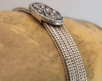 Vintage Boho Bracelet | 925 Sterling Silver | Stocking Stuffer