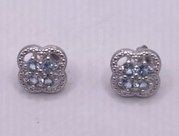 Blue Gemstone Earrings | Antique Earrings | Blue … - image 5