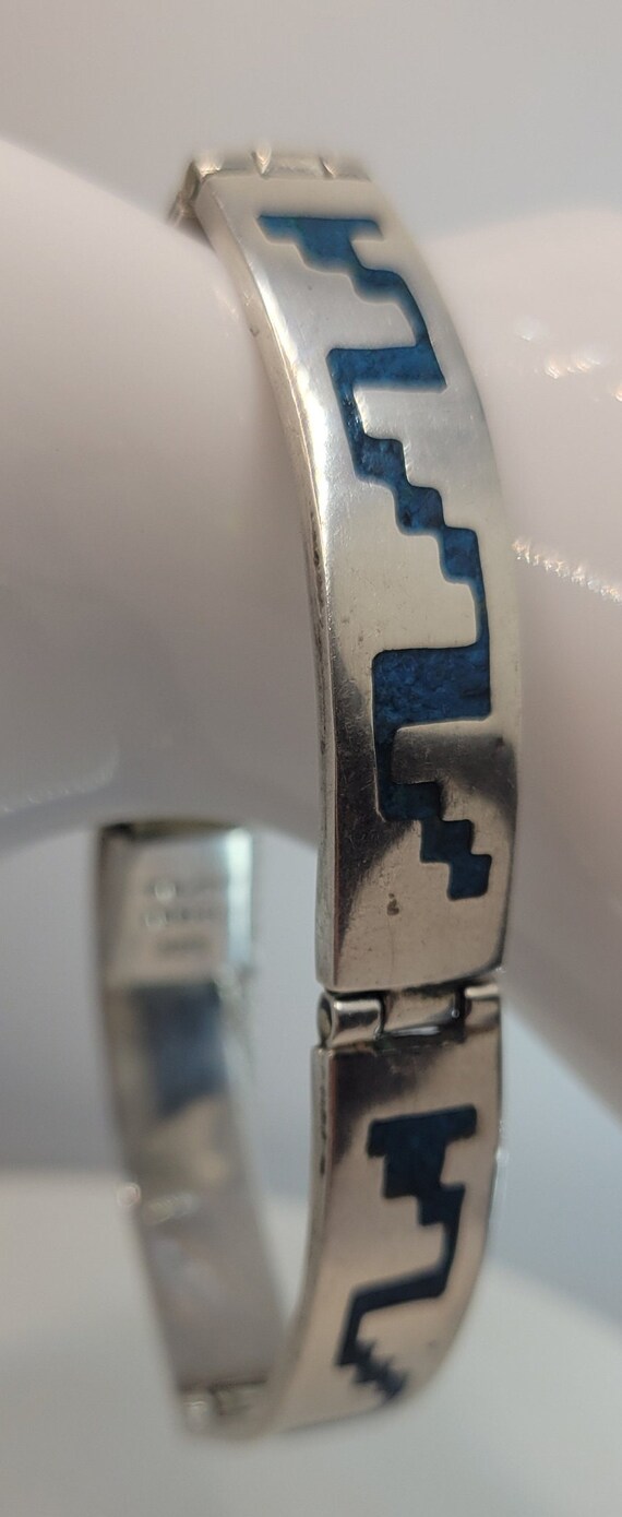 Vintage Southwestern Cuff Bracelet | Turquoise St… - image 3