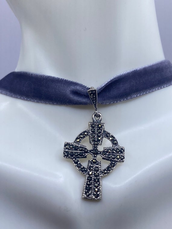 Vintage Celtic Cross | 925 Sterling Silver Marcasi