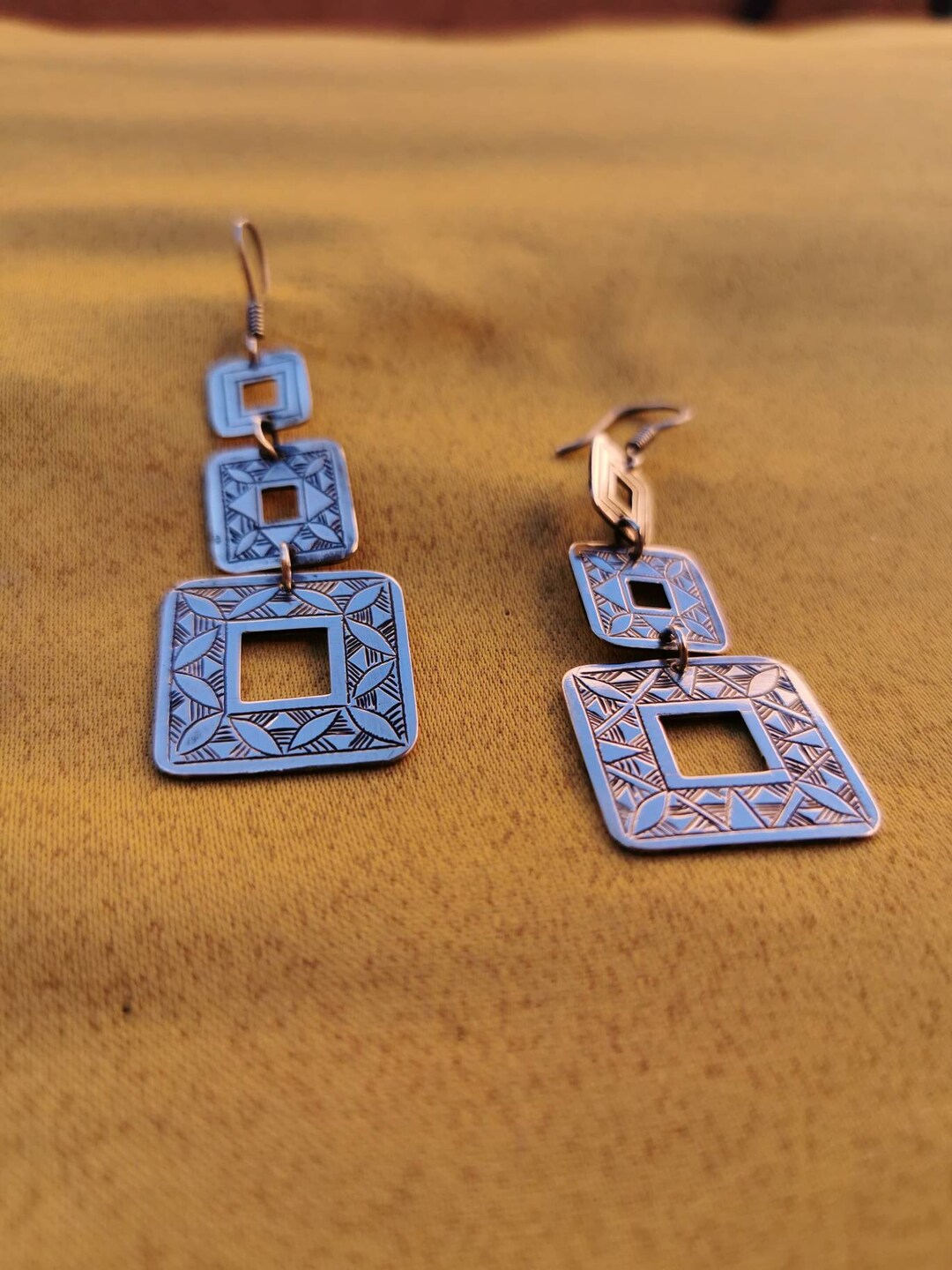 Berber Earrings,tribal Earrings,old Silver Earrings,handmade Earrings ,moroccan Earrings
