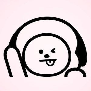 BT21 チミー 車/窓用デカール