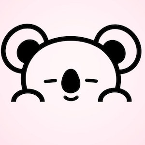 BT21 Koya Car/Window Decal