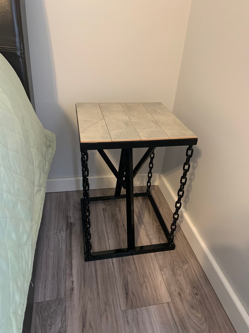 Floating Table With Chains Etsy