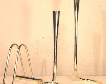 Illums Bolighus Serpentine Made in Germany 1960 plus brass napkin holder