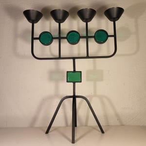 Gunnar Ander Ystad Metal Sweden Candlestick