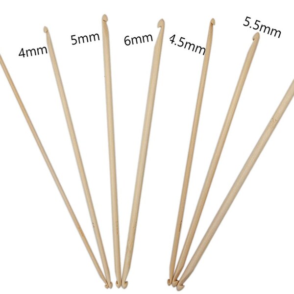 Bamboo Crochet Hooks Etsy Australia
