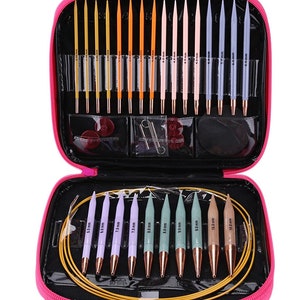 Knitting needles Circular Interchangeable 13pr set|Preorder