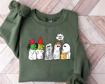I Got A Rock Halloween Meme Sweatshirt, Funny Ghost Hoodie, Spooky Season Tshirt, Halloween Gift