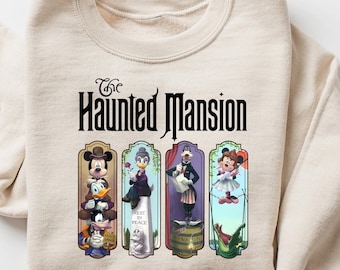 The Haunted Mansion Map Shirt, Disney Halloween T-shirt, Retro The Haunted Mansion Map, Stretching Room Shirt, Disney Trip Shirt, Disney Tee