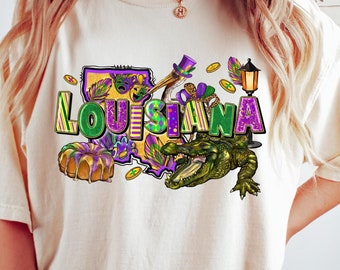 Louisiana Mardi Gras Shirt, Mardi Gras Dead shirt,Mardi Gras Carnival Drink Shirt,Fat Tuesday Sweatshirt,Orleans Sweatshirt,Louisiana Shirt