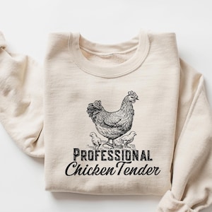 Sudadera profesional de pollo tierno, Camiseta para amantes del pollo, Sudadera para chicas amantes del pollo, Regalo para chicas de campo, Pollo adorable