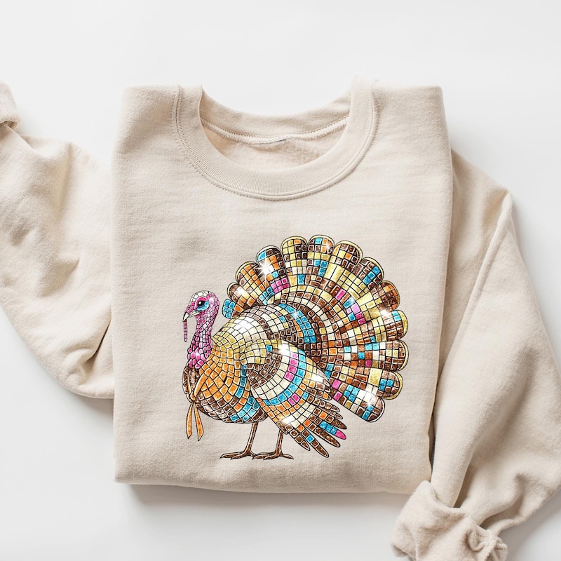 Thanksgiving Sweatshirts Mexican Etsy