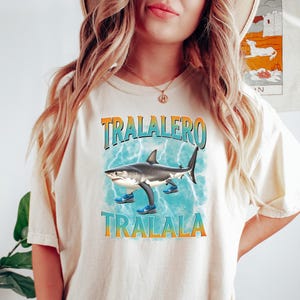Weird Absurd Hilarious Shirt, Tralalero Tralala Funny Shark Meme Shirt, Shark With Shoes Tee, Trendy Memes Shirt, Cringe Tee,Viral Meme Gift