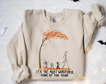 Camiseta de Halloween "Es la época más maravillosa del año", camiseta vintage de Halloween, camiseta de Halloween, Halloween, época maravillosa del año