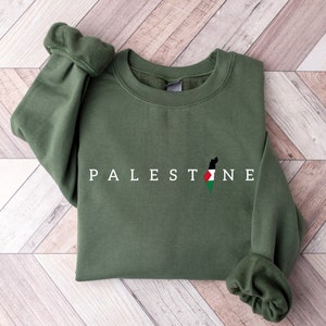Palestine Sweatshirt, Free Palestine Sweater, Palestine Flag Crewneck, Stand With Palestine Shirt, Gaza Unisex College Tee,Palestine Gift