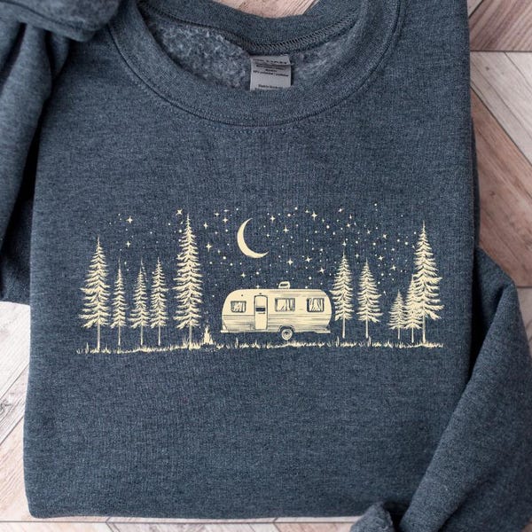 Camping Sweatshirt, Nature Lover Sweatshirt, Family Adventure, Camp School Sweater, Camping Club, Camping Girl Shirt, Camping Mode Shirt