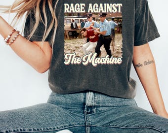 Bernie Sanders Shirt, Rage gegen die Maschine Shirt, Retro 90er Jahre Vintage Shirt, 1963 Festnahme Foto T-Shirt, Widerstand T-Shirt, Anti Trump Shirt