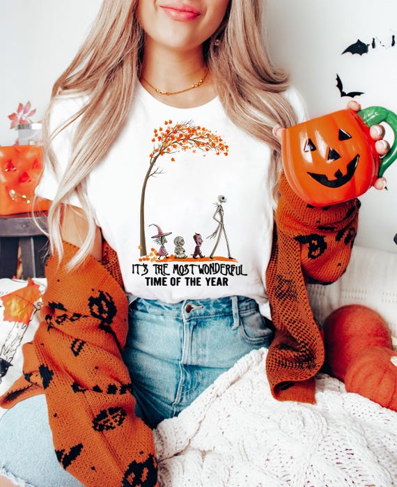 T-shirt Humour Halloween 'C'est Le Moment Le Plus Merveilleux De L'année' - Crazy Dog Tshirts