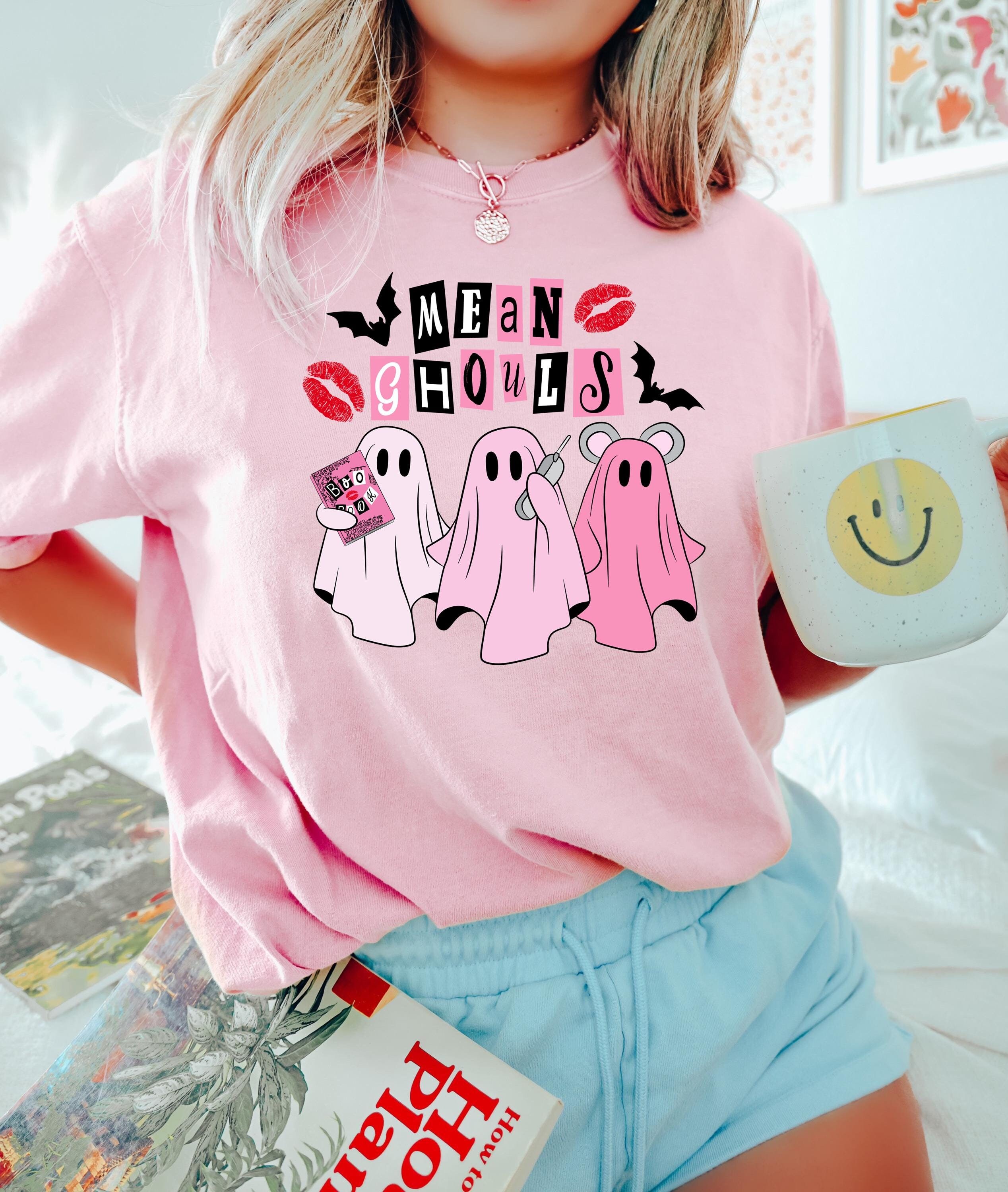 Mean Ghouls Shirt, Cute Ghost Shirt, Halloween Ghost Sweatshirt