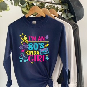 80-tals tjejskjorta, 80-talsmode, Tillverkad på 80-talet, 80-talsskjorta, Vintage trendig damskjorta, 80-tals vintageskjorta, 80-tals älskareskjorta, 80-talsfest bild 4