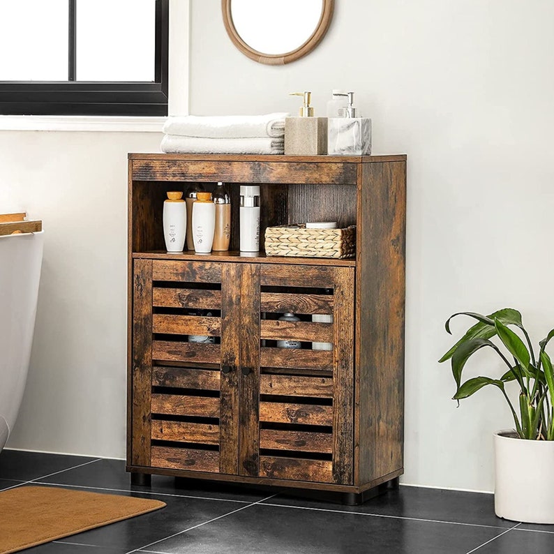 Freestanding Floor Bedroom Kitchen Entryway Storage Etsy