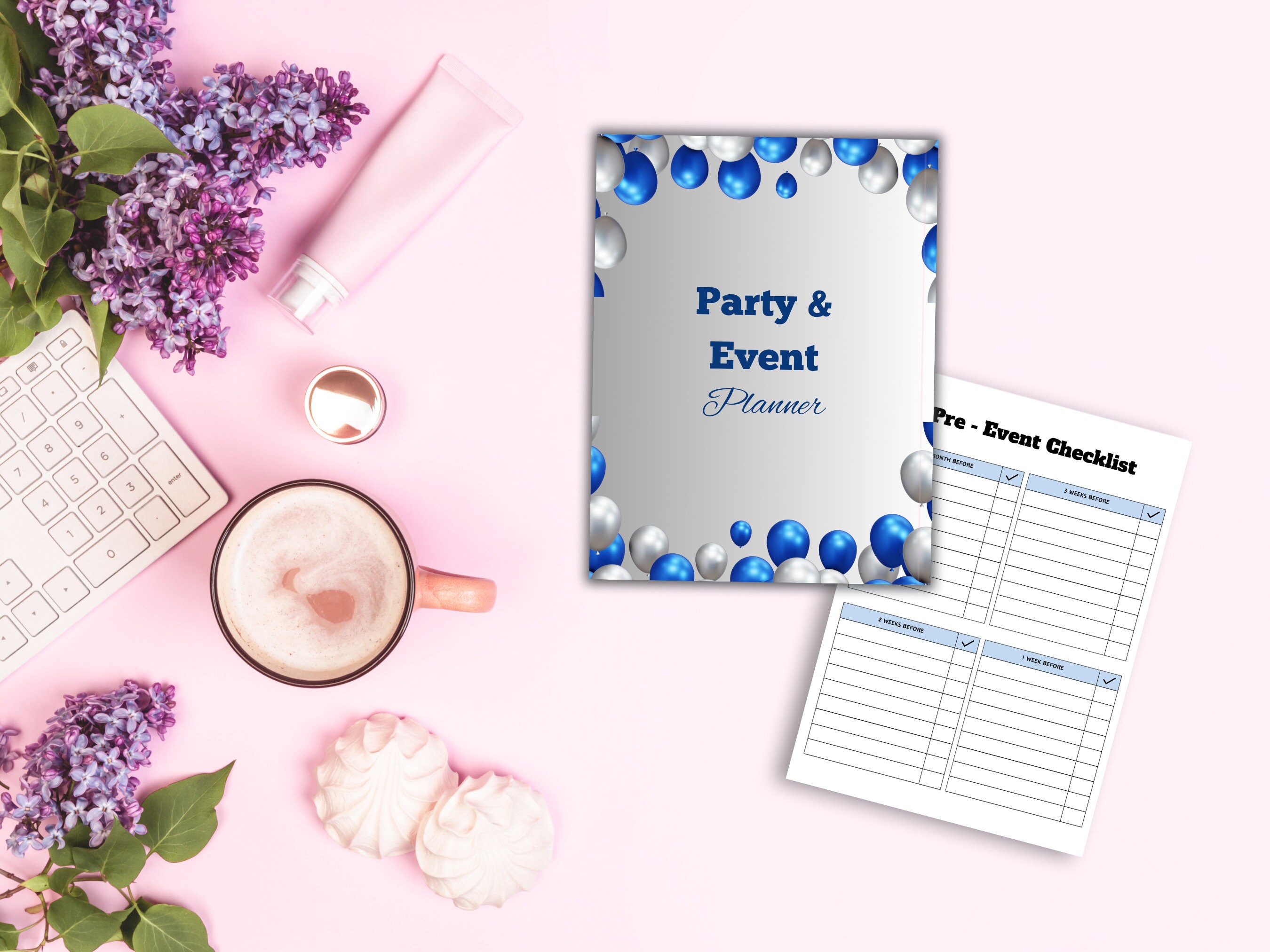 Party Event Printable Planner, Birthday Party Planner, Event Planner ...