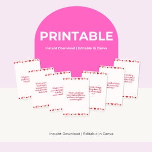 Couples Conversation Starters, Digital Download, Relationship Games, Date Night Ideas, Romantic Conversation Deck, Romantic Games, Valentine