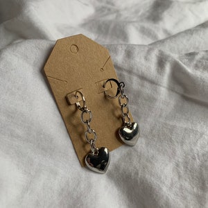 Kette Herz Ohrringe