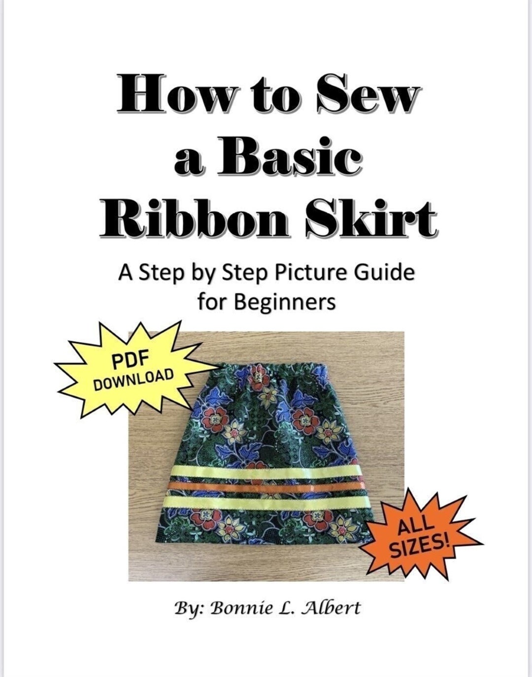 How to Sew a Basic Ribbon Skirt: A Step by Step Picture