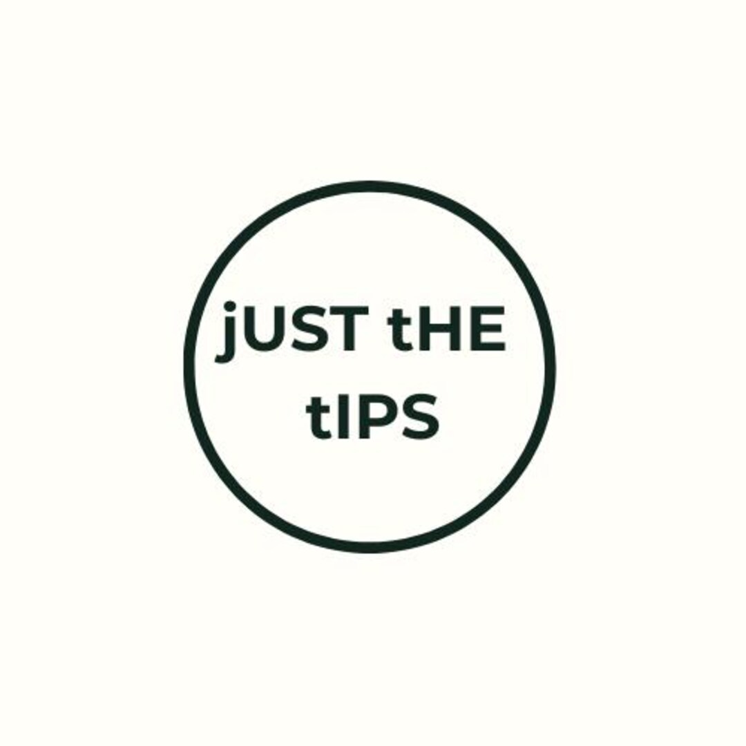 Just the Tips – Printable Server & Bartender Tip Tracker (digital ...
