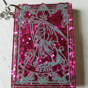 Porte-clés carte de tarot - Mort