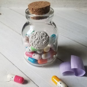 Bouteille à message avec mon ami, cadeau pour ami