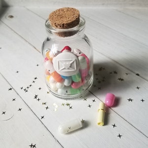 Love Notes Message secret Bouteille « Enveloppe coeur » Cadeau romantique
