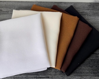 Kyoto Chirimen Crepe Fabric: Japanese Kimono Rayon with Shibo Texture