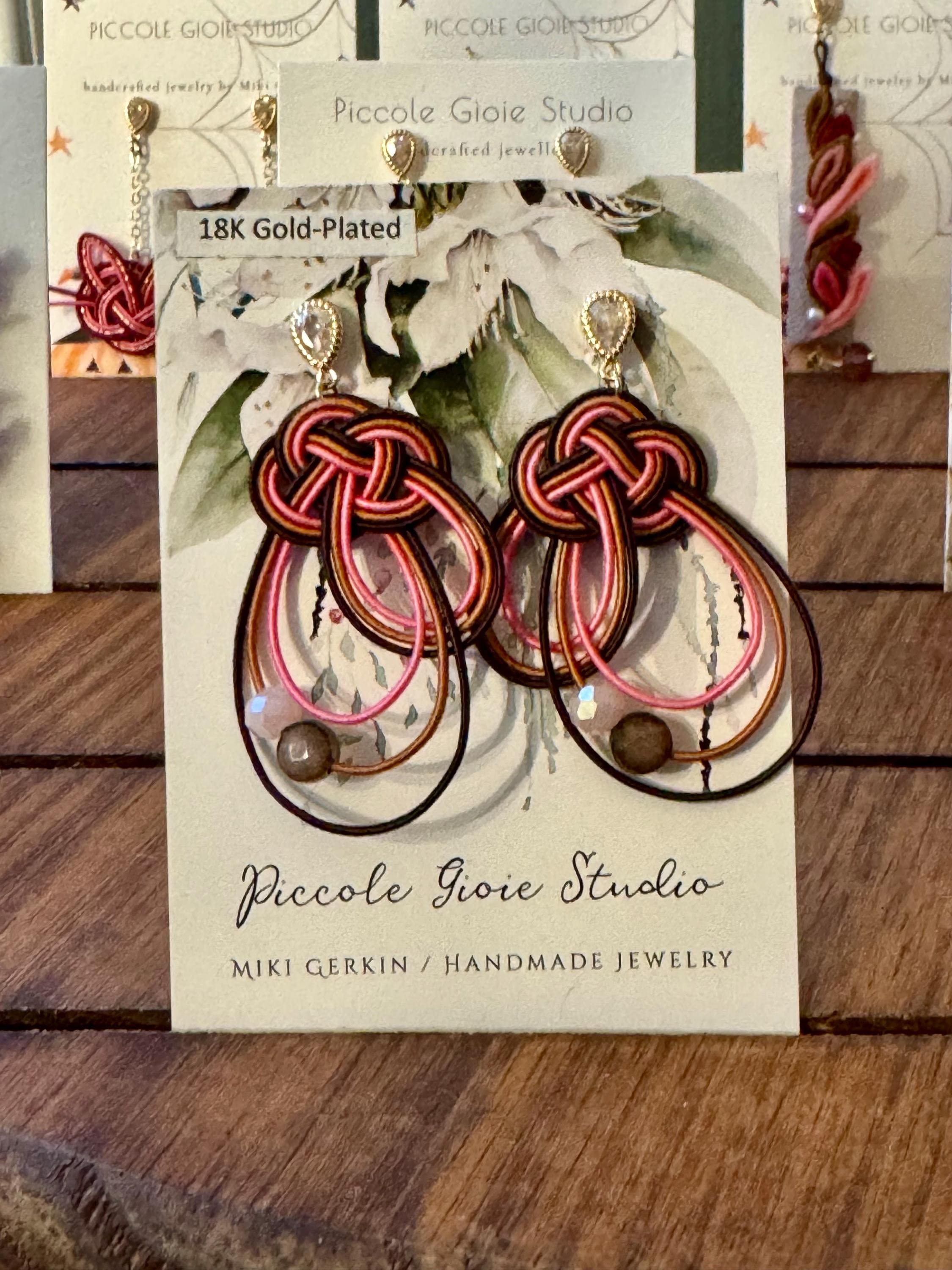 Mizuhiki Earrings - Etsy