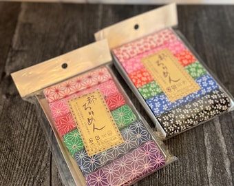 Chirimen Crepe Fabric: Kyoto Rayon Pre-Cuts for Crafting