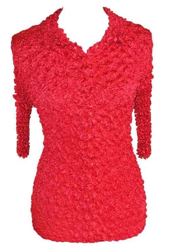 NEW Red Magic Popcorn Cardigan one size fits UP to