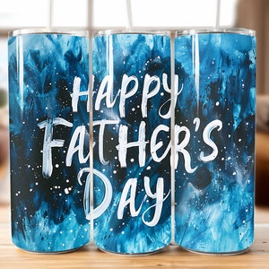 Papa Tumbler Wrap, glücklicher Vatertag Tumbler Wrap 20 Unzen Skinny Tumbler Sublimation Designs, Vatertag, Floral Dad Tumble PNG, Dad Tumbler
