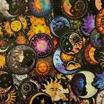 Moon Stickers