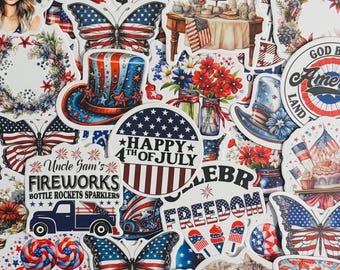 USA Aufkleber, Planer, Journals, Dekorationen
