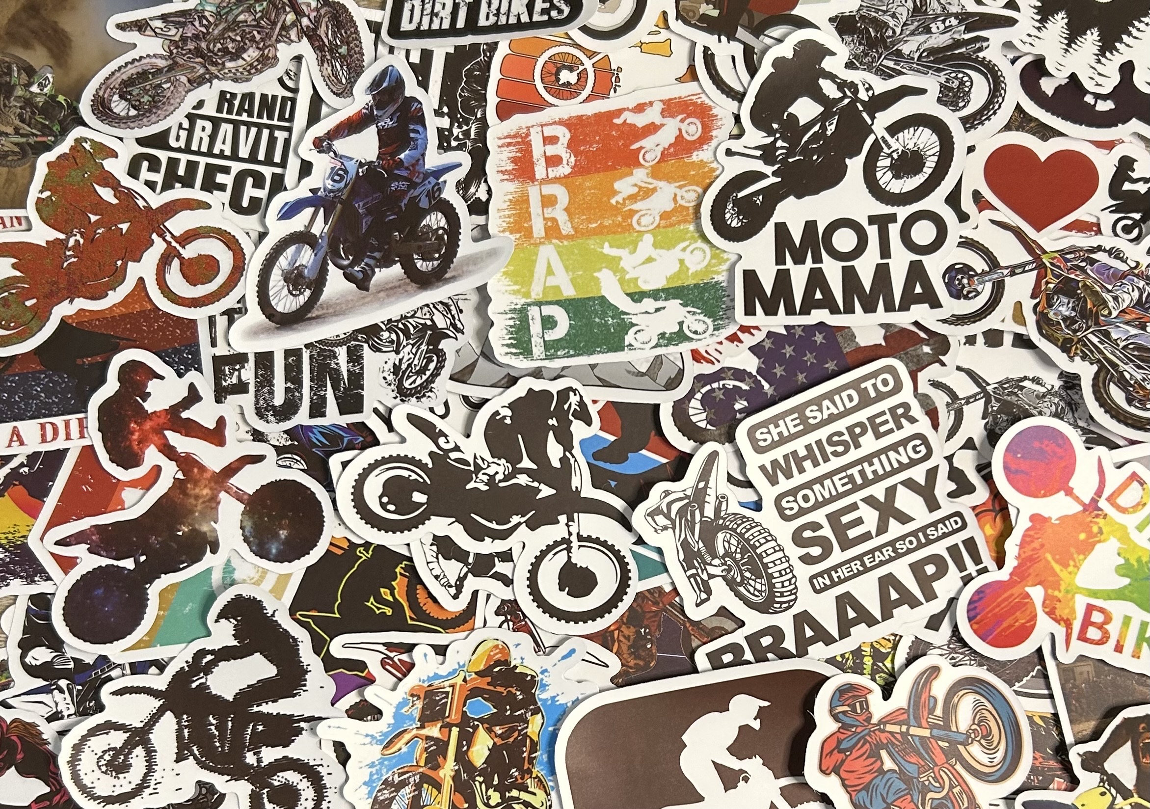 Moto Stickers 