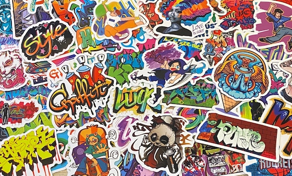 Buy Sticker Graffiti Online In India -  India