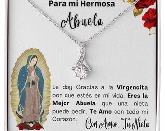 Regalo para Abuela - Cumpleaños Abuela - Dia de las Madres - Virgen de Guadalupe - Gift for Abuela - Grandma - Gift for Abuela - Abuelita